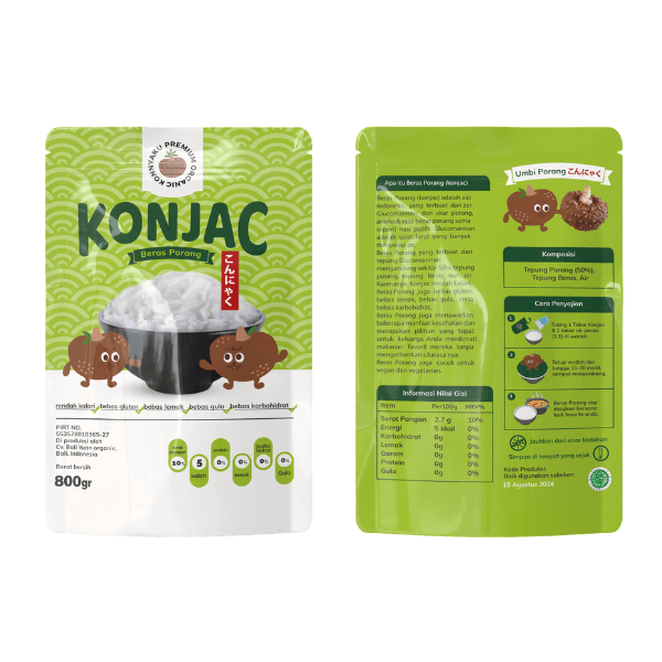 Konjac Beras Porang